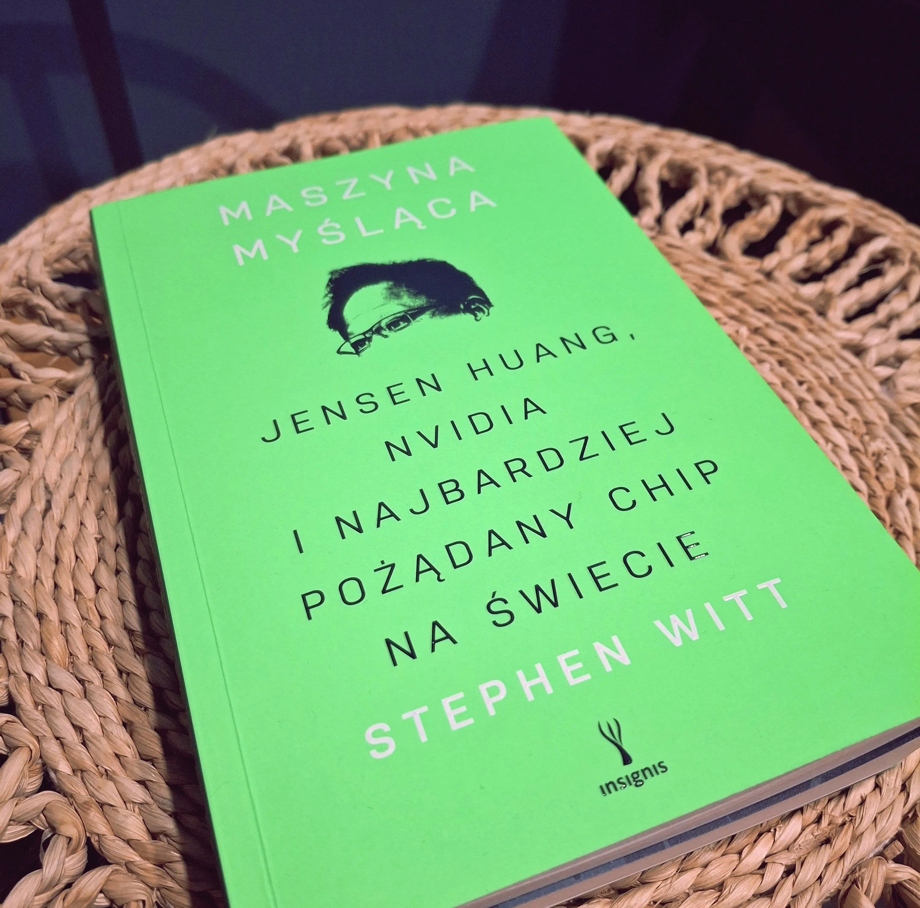 Książka "Maszyna Myśląca" autorstwa Stephena Witta
